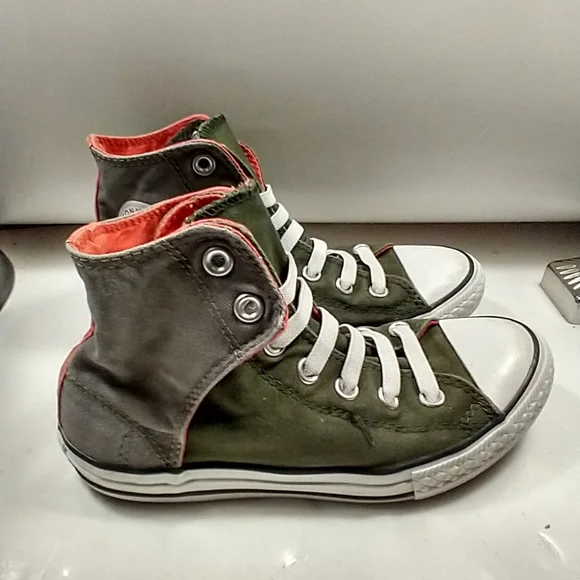 Converse Chuck Taylor All Star Green Easy Sneakers Kid's sz 3.