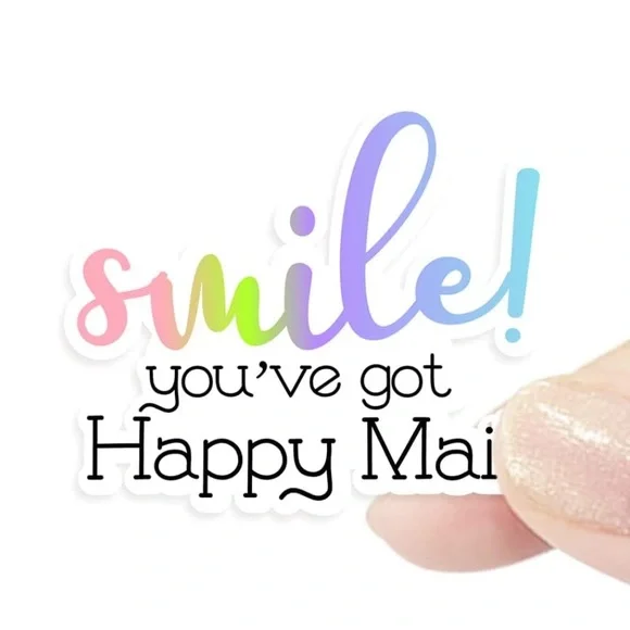 😊 50 Smile You’ve Got Happy Mail stickers