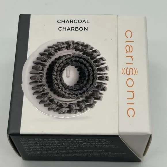 Clarisonic Charcoal Infused Cleansing replacement Brush - NEW IN BOX
