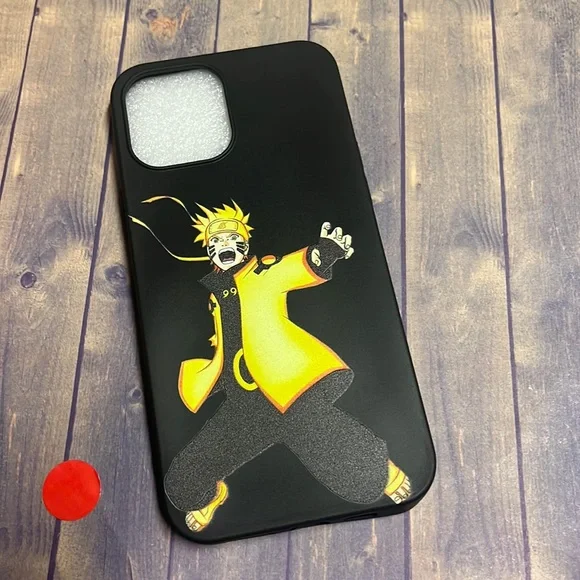 5for$10 Anime Adult Naruto Shippuden Nine Tail Fox IPhone 12 Pro Max Phone Case