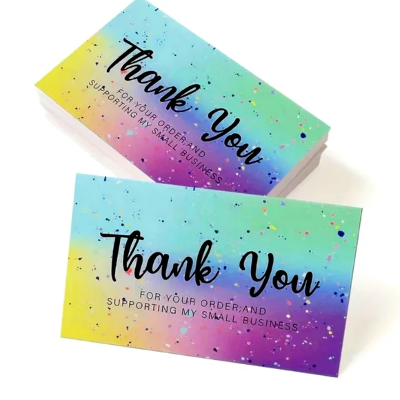 50 Thank You Cards