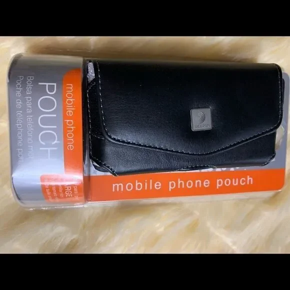 Black Mobile Clip Waist Cellphone Case