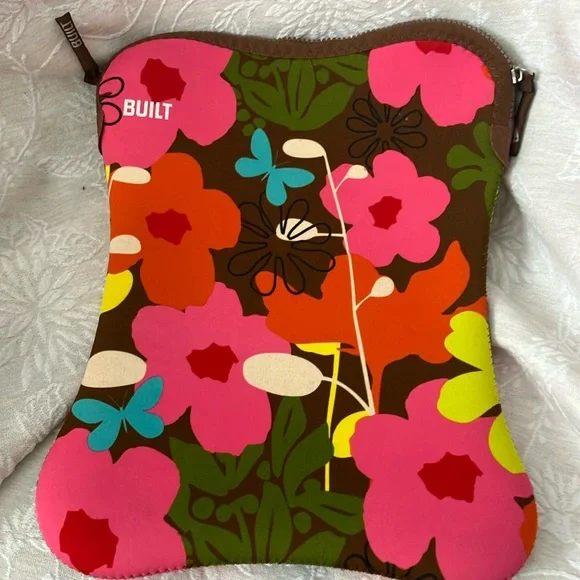 Vibrant Floral Neoprene Sleeve