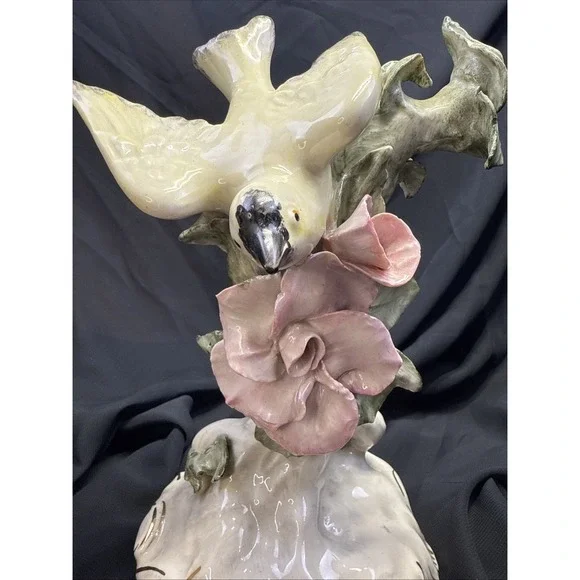 Vintage 1940s Signed Cordey 6023 Porcelain Bird Figurine‎ 9