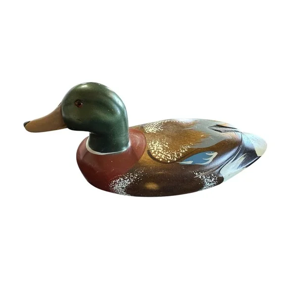 Vintage Wooden Duck 4