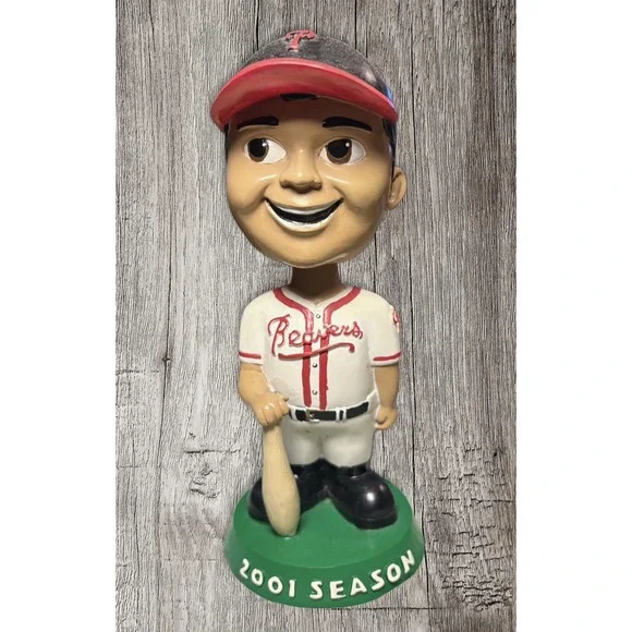2001 Portland Beavers RARE Baseball Bobble Head PGE Park Pacific Coast League