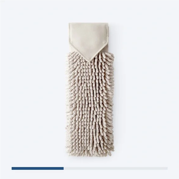 Norwex Chenille Hand Towel new Heathered Oatmeal. Price firm