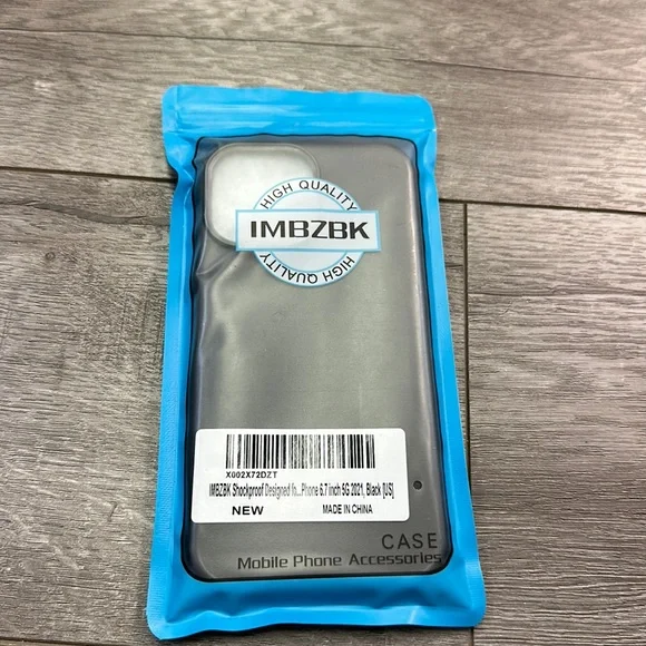 Black Shockproof Case for IPhone 6.7 Inch