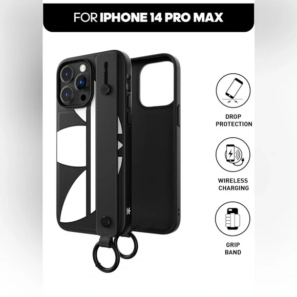 adidas Originals Hand Strap Case iPhone 14 Pro Max Brand New Sealed Box