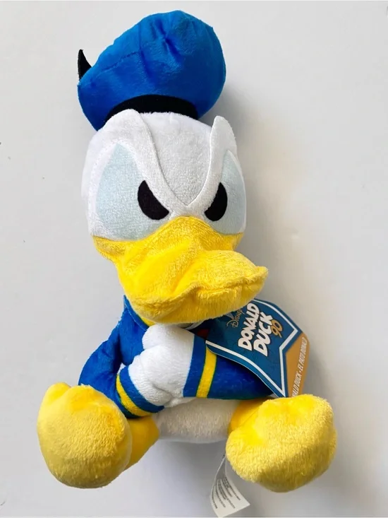 Disney Donald Duck 90th Anniversary 9” Plush Just Play 2024 With Tag New