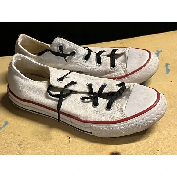 Converse M7652‎ All Star Chuck Taylor Low Top Casual Shoes Kids sz 1
