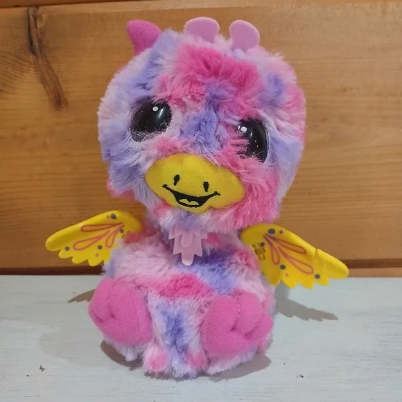 Hatchimals Giraven Dragon Pink/Purple Talking Singing Baby Animal Kids Toys D42