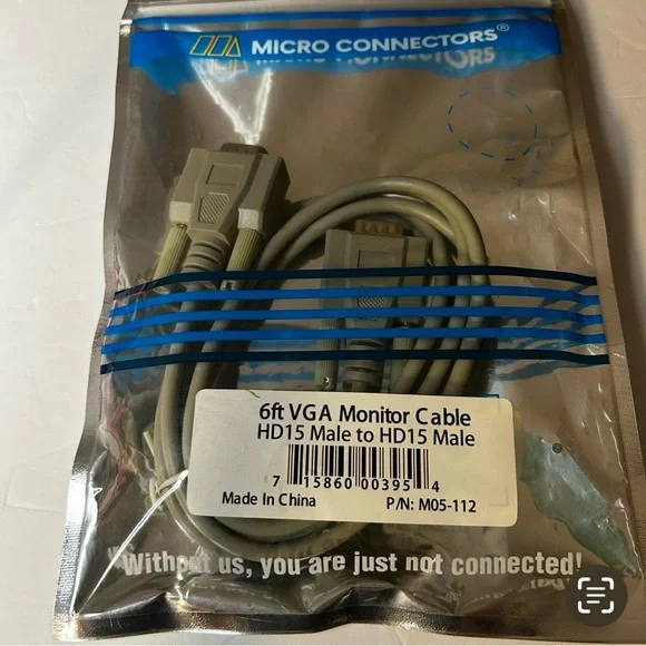 Gray‎ VGA Monitor Cable