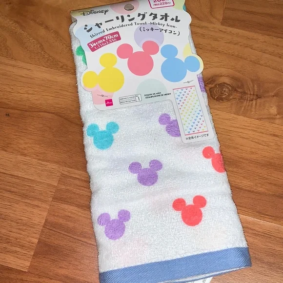 NWT Disney Colorful Towel