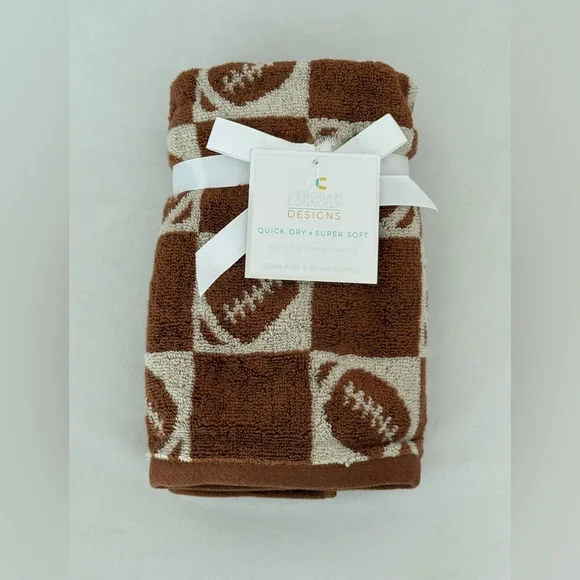 Deborah Connolly Designs Football 🏈 Hand towels