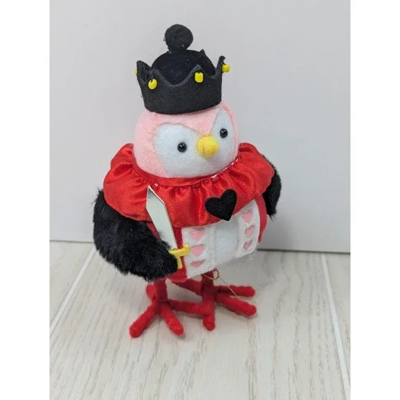 Wondershop Spritz Featherly Friends Kingsley King of Hearts 2024 Bird figure