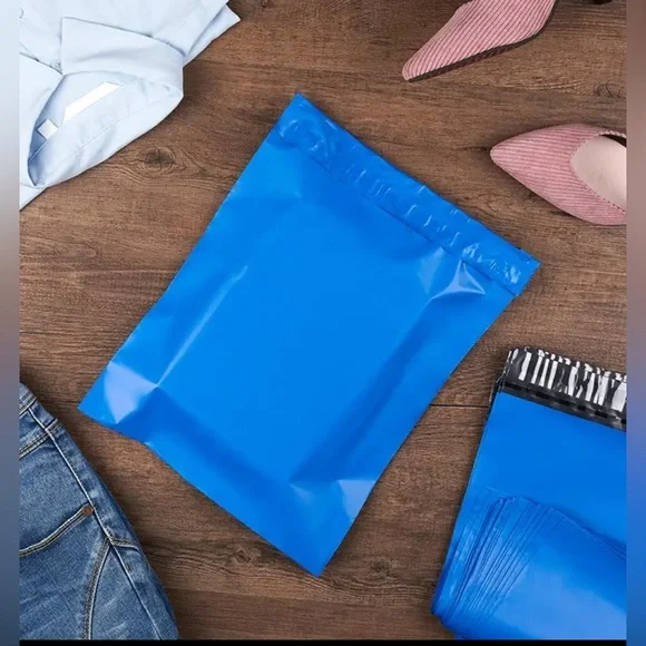 25ct ~ 7.5 x 10.5”~ Poly Mailer Bags👖🆕👖Plus 😁 25ct Thank You Stickers Included