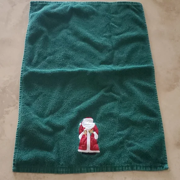 SALE! Santa Hand/Kitchen Towel
