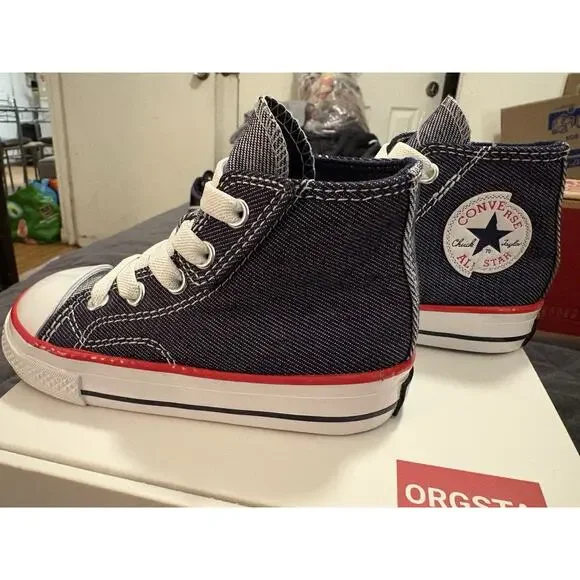 Converse Chuck Taylor All Star Boys' Toddler Slip-On Shoes, Size 7