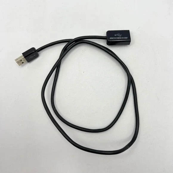 Scosche USB Extension Cable Accessory Male to Female Connector 3 ft