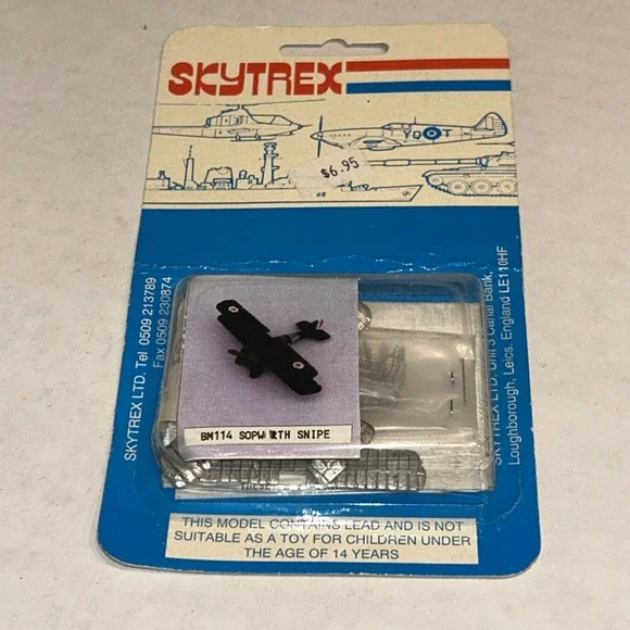 Skytrex BM114‎ Sopwith Snipe Metal Plane Model