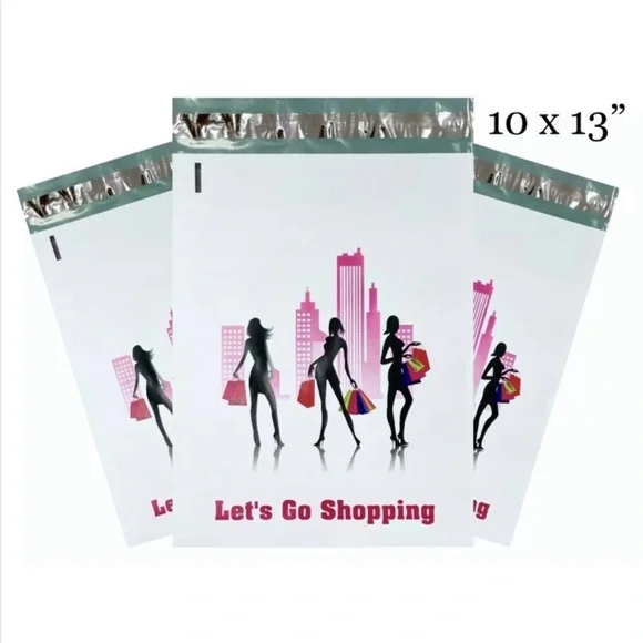Boutique Shipping Bag Bundle⭐️100pcs Set 💐🆕💐 50 TY Stickers 50 Assorted Bags