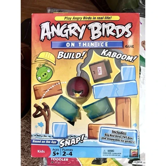 ANGRY BIRDS On Thin Ice GAME Mattel 2011 NEW