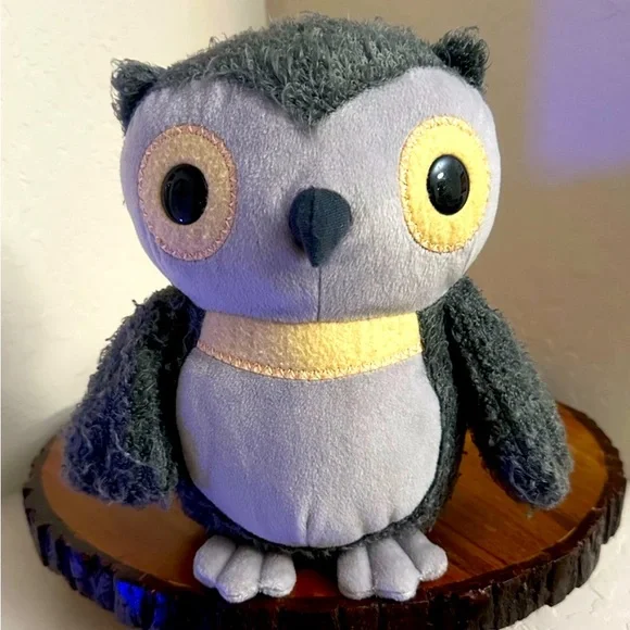 Kohls Cares Aesops Fables Grey Hooty Owl Plush Stuffed Gray 10