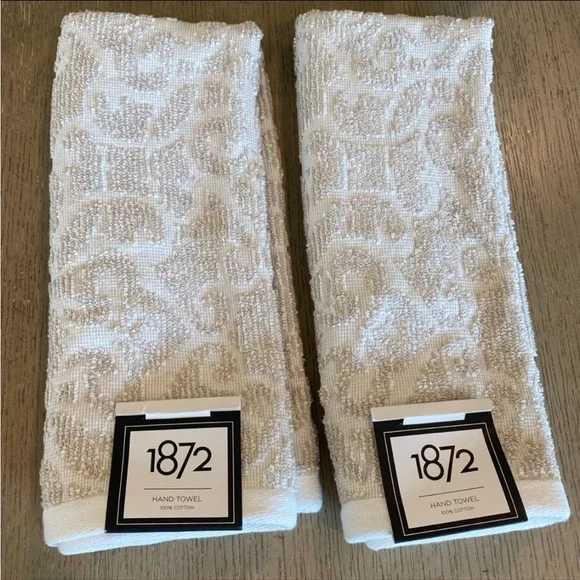 New Set of 2- Hand towels