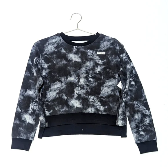 Converse | Long Sleeve | Sweater | Trendy | Tie Dye | Fun | Casual | Crew Neck|
