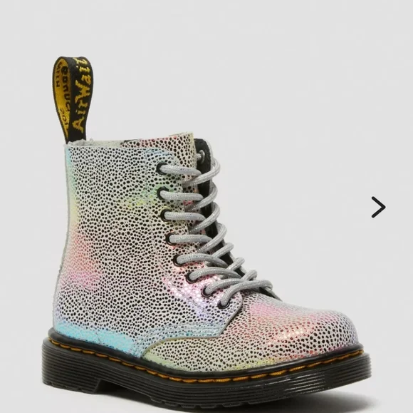 🩷💜Dr. Martens‎ Zip Boots Size 8 Pascal T 🩵💛