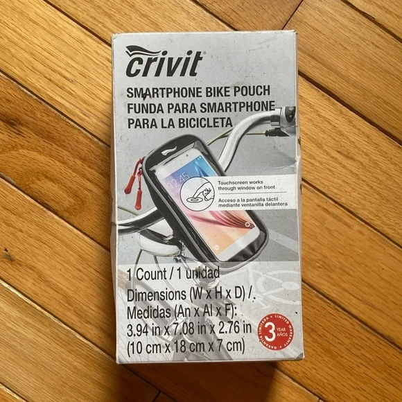 Smartphone bike pouch