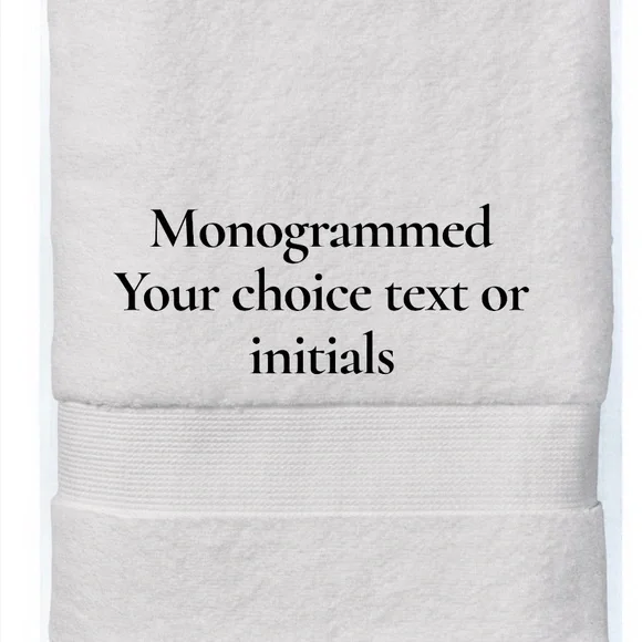 Hand towel Personalized Embroidered Luxurious Monogrammed New 1 hand