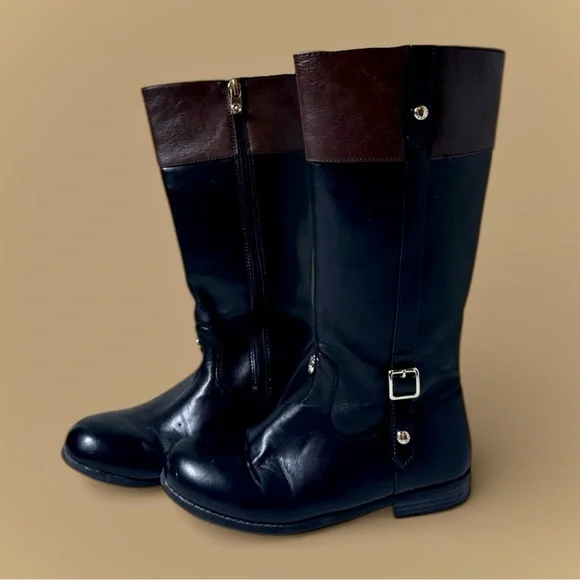 Michael Kors Atlantis Vegan Leather Riding Boots