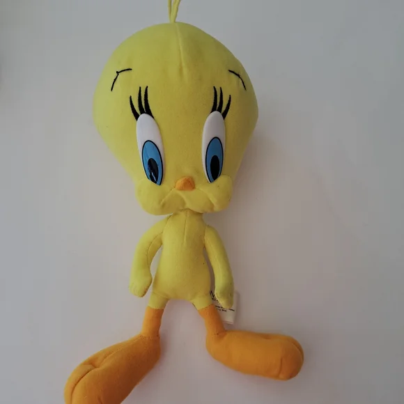 Warner Bros Looney ToonsTweety Bird Plush Toy 2001