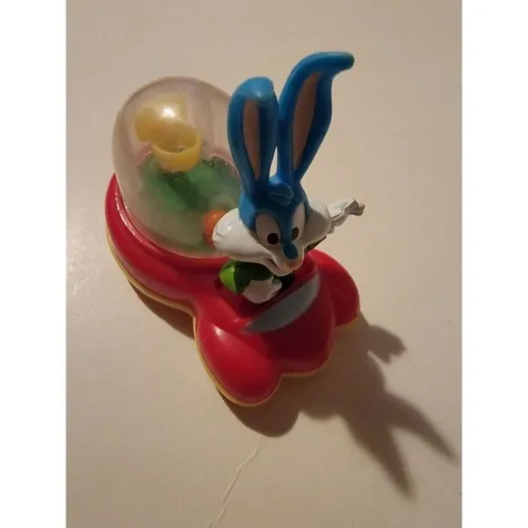 Vintage 1992 Warner Brothers Looney Tunes Bugs Bunny Car Basketball 3