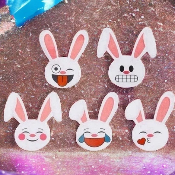 40 Funny Bunny Stickers