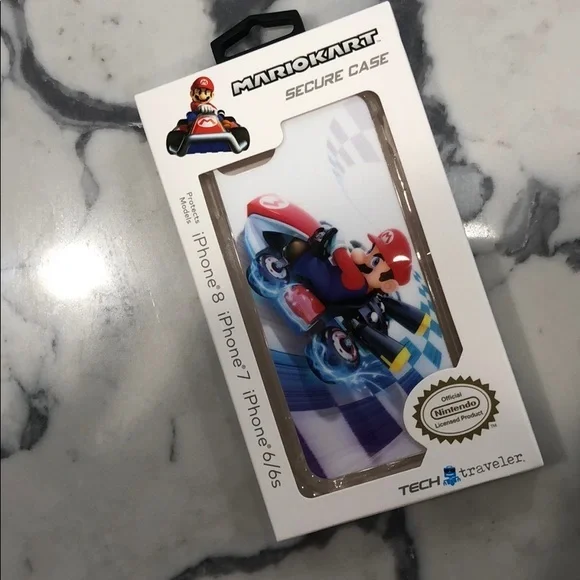 Nintendo Mario kart iPhone case NWT