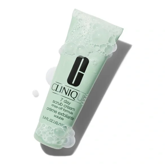 🦋NWT - CLINIQUE 7 Day Face Scrub Cream Rinse-Off Formula Full Size