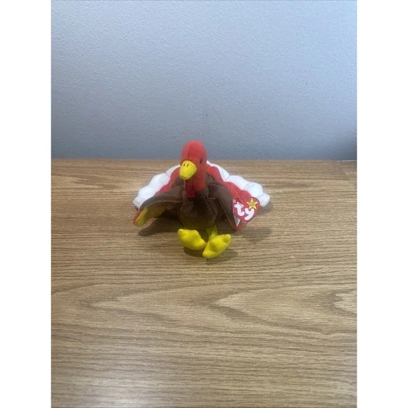 Ty Beanie Babies‎ - Gobbles the Turkey w/Tag Thanksgiving