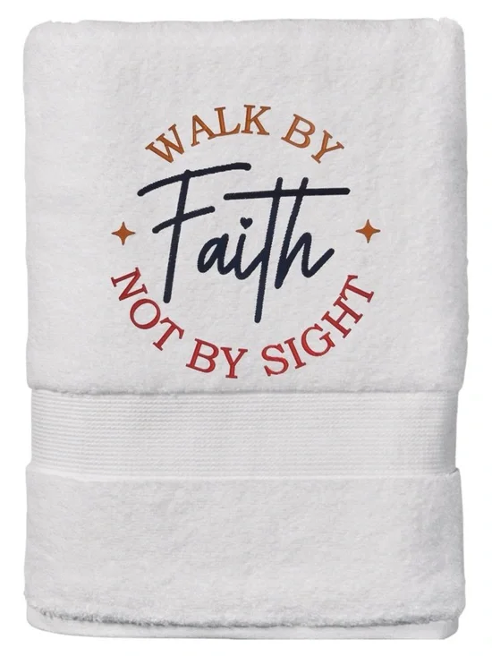 Embroidered religious hand towels. Inspirational religious. Pick 1 Great gifts