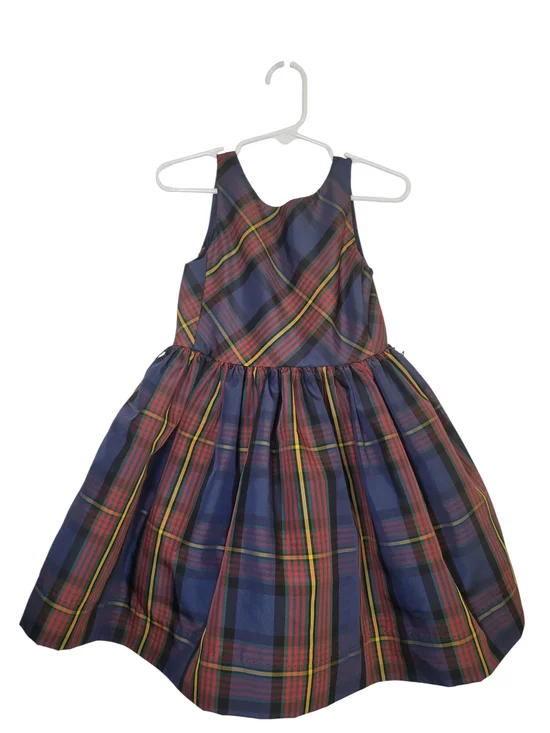 Ralph Lauren Plaid Sleeveless Dress