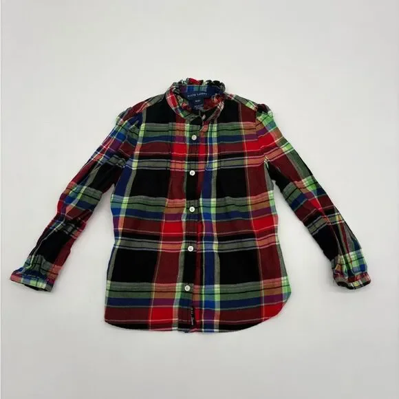 Ralph Lauren Plaid Top