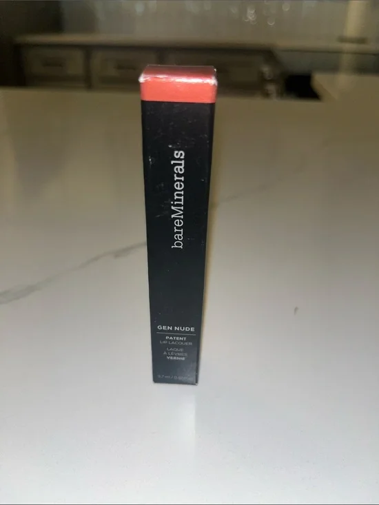 bareMinerals Gen Nude Patent Lip Lacquer in Smoky Topaz