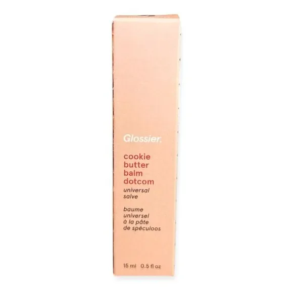 GLOSSIER Balm Dotcom Lip Balm Lip Gloss Cookie Butter ORIGINAL FORMULA New Rare