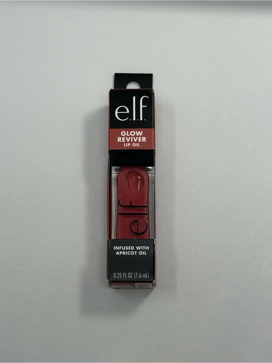 NIB-e.l.f. Glow Reviver Lip Oil - It’s Giving Guava Color