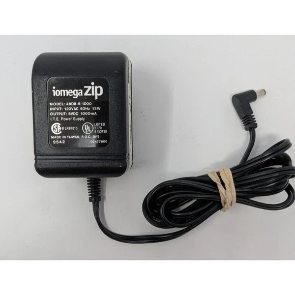 Genuine Iomega Zip 48DR-5-1000 Power Supply AC Adapter 5V 1A OEM