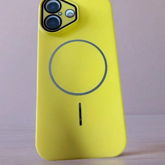 Yellow MagSafe-Compatible iPhone Case for IPhone 17