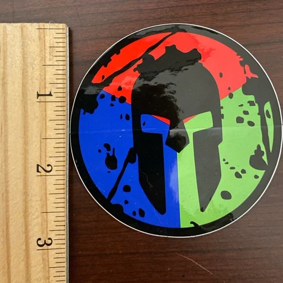 Spartan 3 pack Sticker bundle