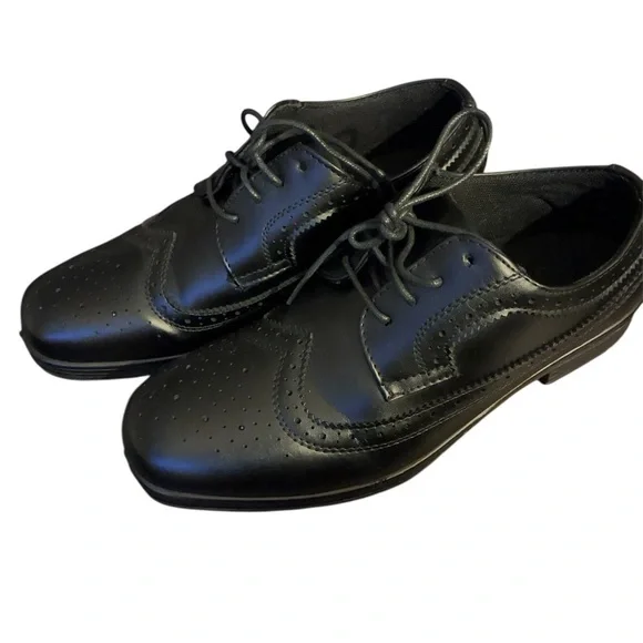 Deer Stags Black Oxford Shoes